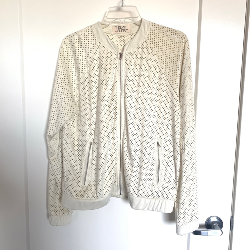 NWT Thread and Supply Bomber Jacket